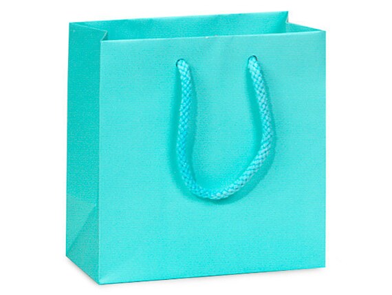 tiffany inspired gift bags