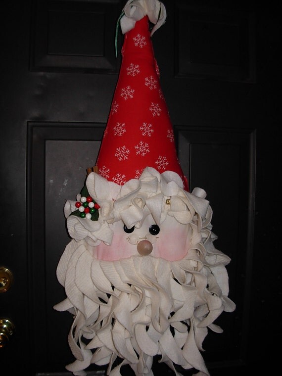 Items similar to Santa Claus Wall Hanging on Etsy