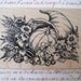 Fall Stamp Thanksgiving Stamp Cornucopia Rubber Stamp Thanksgiving Fall Horn vegetable fruit autumn stamp af1
