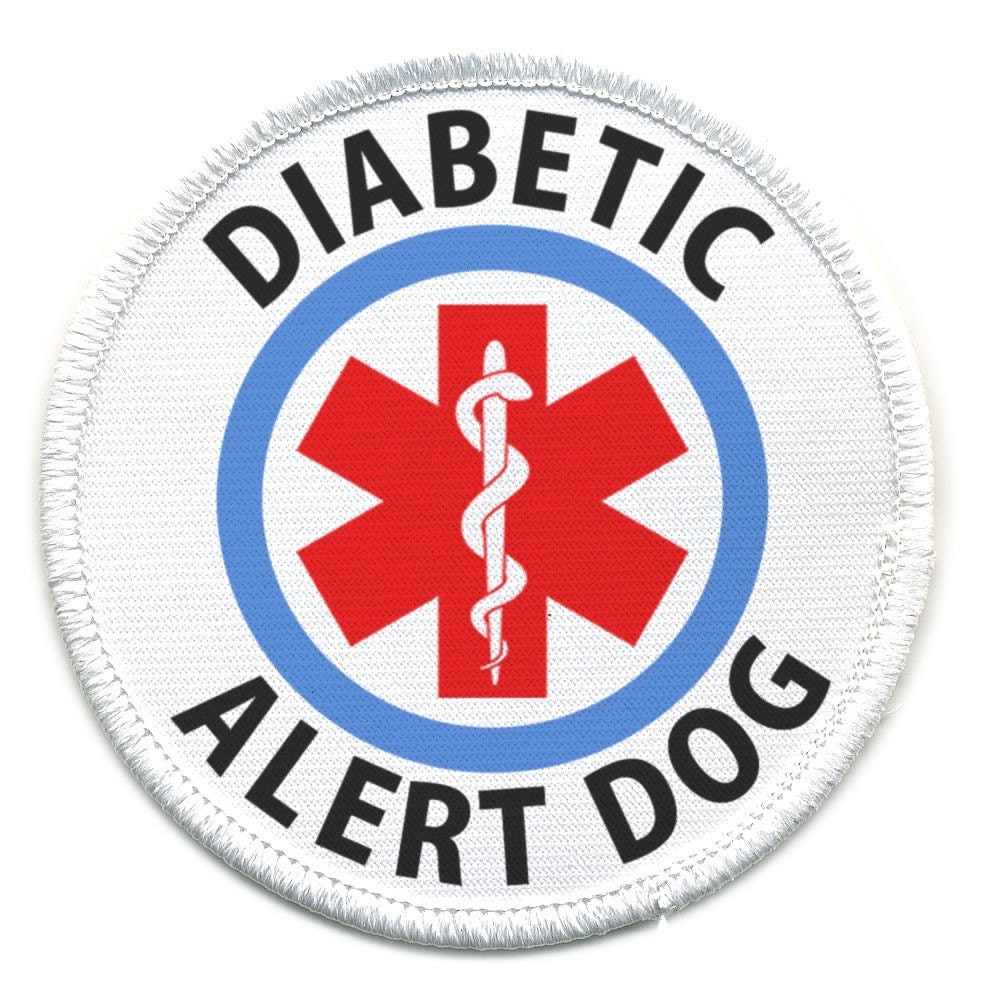 Items similar to Service Animal Diabetic Alert Dog Special Needs Patch