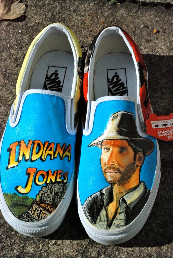 Items similar to Custom Painted Vans Shoes on Etsy