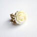 Mediano Buttery Ivory Rose Ring