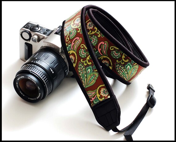 Items similar to fashion SLR camera strap in Interchangeable Design ...