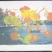 Test Print - Fishing Boat Lake Print Poster