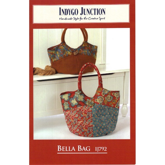 INDYGO JUNCTION Sewing Pattern Bella Bag Pattern : Free