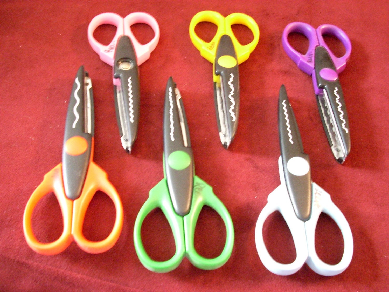 Childrens craft scissors by OmasFarmhouse on Etsy