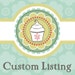 Custom Listing for Kathryn Daviau