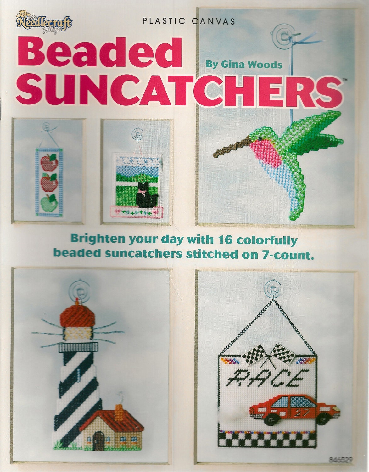 Beaded Suncatchers Plastic Canvas Book
