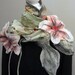 Felted Scarf, Neck piece, Collar Warmer OOAK, Art to wear Summer Shawl 2012