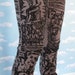 Gray Witch Leggings SMALL