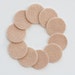 Adhesive Felt Circle backings for Baby Headbands - Pack of 10 Beige Felt Cirles