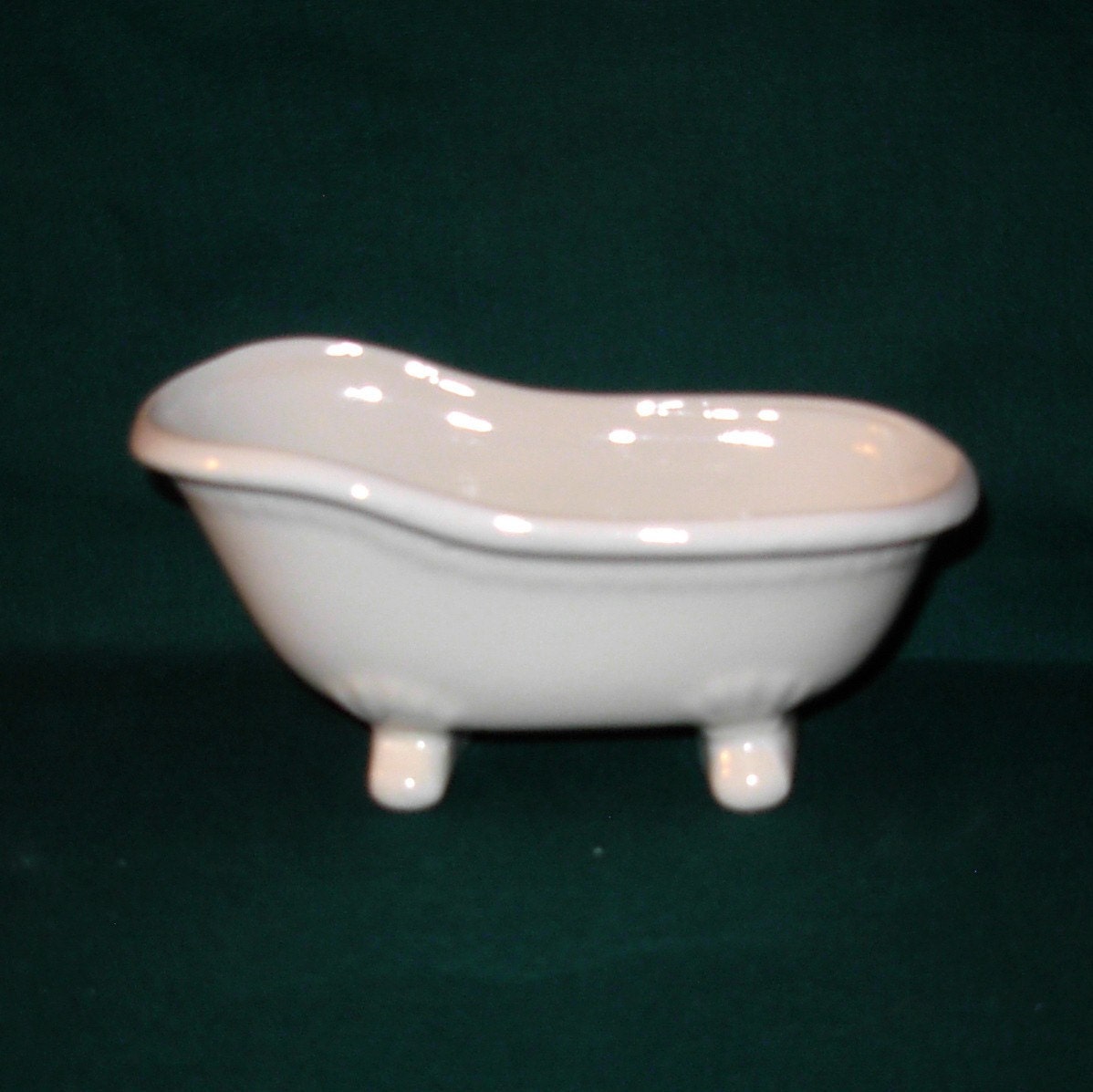 Bathtub Soap Dish / Candy Dish / Planter Vintage