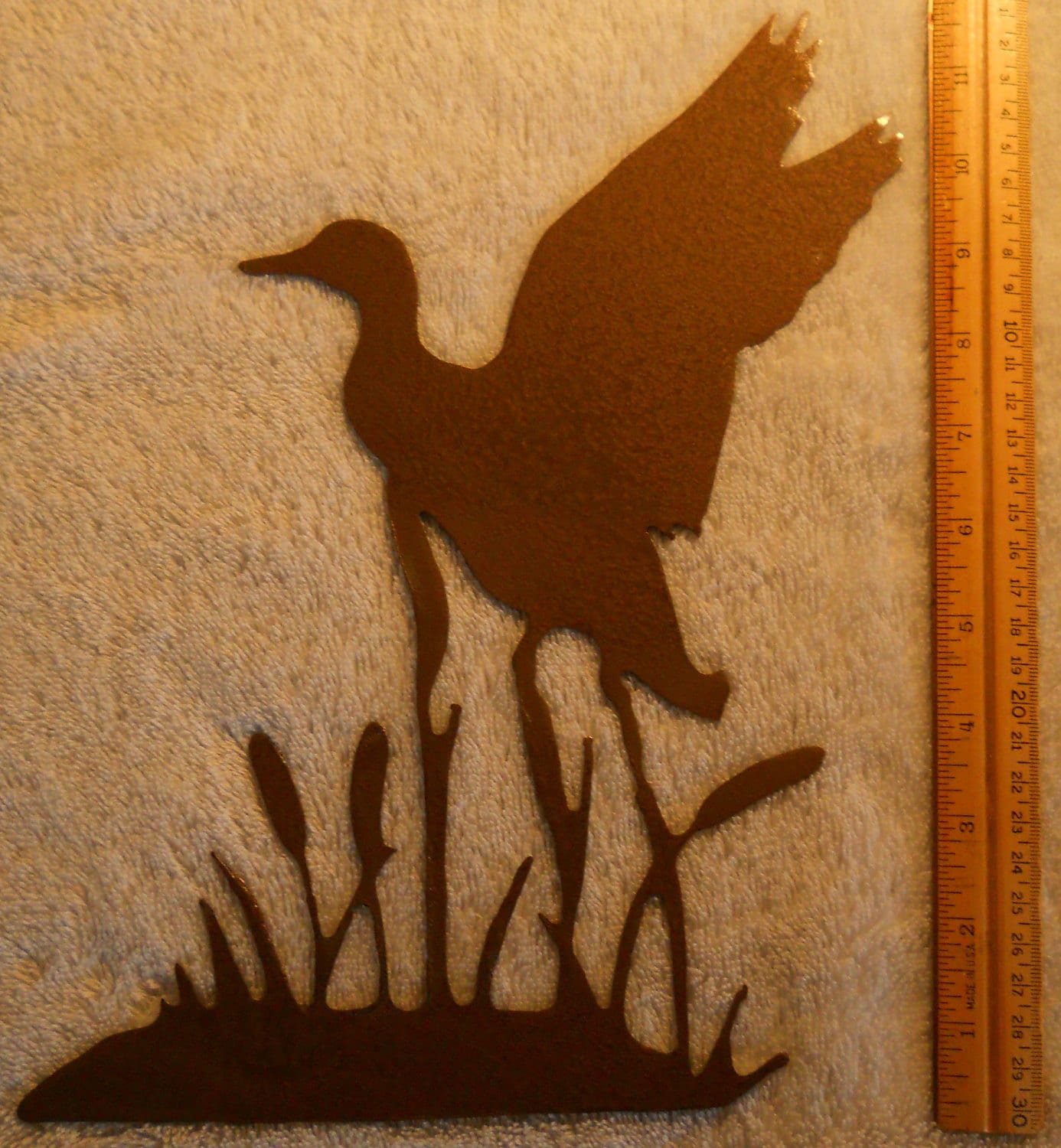 Duck Metal Wall Art by alisunflowers on Etsy