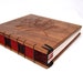 Custom wedding wood guest book personalized
