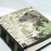 handmade journal - birch bark wood book - medium