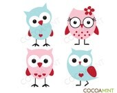 Valentine Owls Clip Art Il_170x135