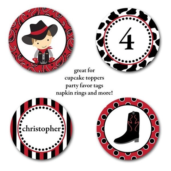 cowboy-printable-cupcake-toppers-and-wrappers