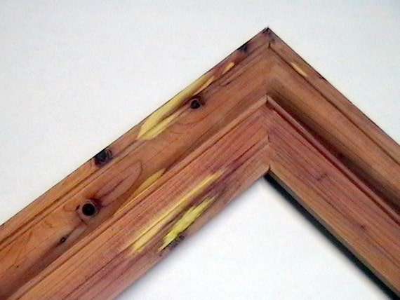 Aromatic Cedar picture frame moulding solid wood by SmithWoodcraft