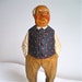 Wood Carving, Trygg, Figurine,Vintage, Flat Plane Carving, Man, Signed, C O Trygg, Hand carved, Grandpa, Sweden, 1950's, 1 carving,SALE