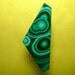 Malachite Eyes 100% Natural Hand Cut Cabochon from Africa, free shipping