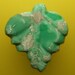 Variscite Leaf 100% Natural Hand Cut Cabochon from Utah, free shipping