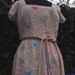 Beautiful Spring Flowers Dress Samuel Winston by Roxane sz M-L
