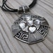 SALE- Antique Silver Medallion Necklace- ONLY 1 AVAILABLE