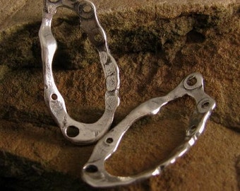 Sterling Silver - 2Pc Links - Connectors L89