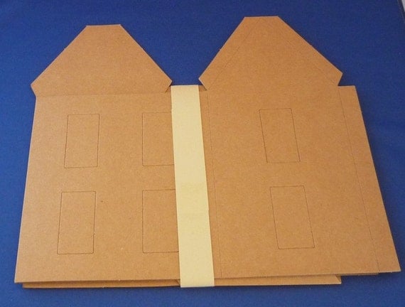 Diy Kit-basic Little Chipboard Gingerbread House