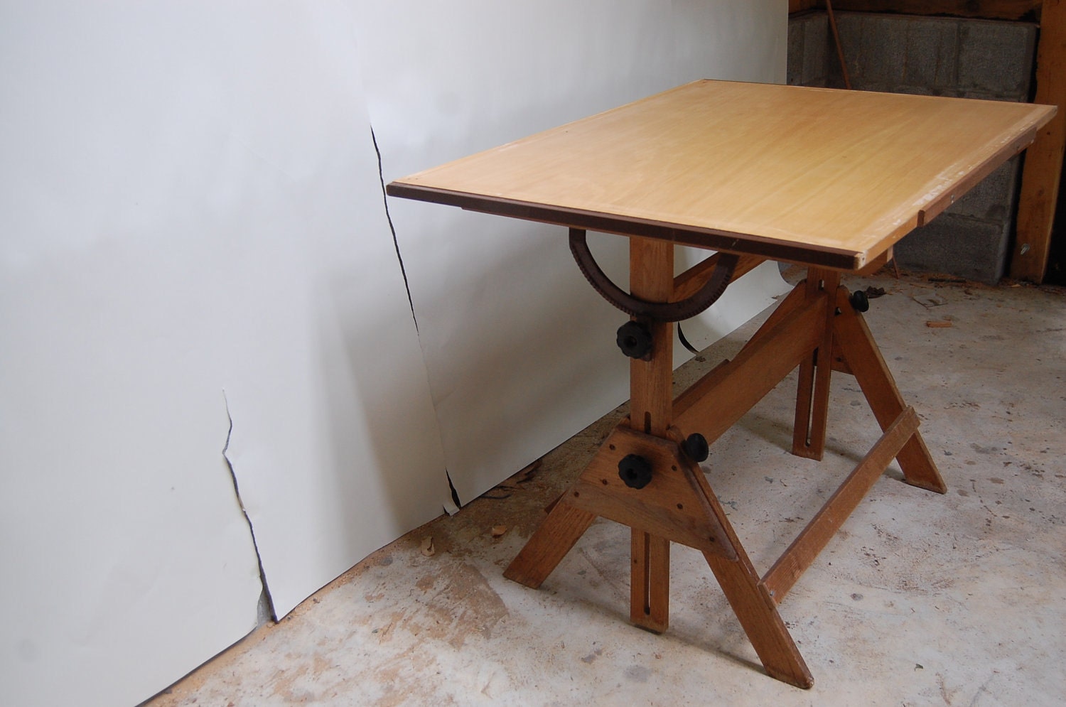 Vintage Small Drafting Table