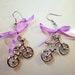 bike earrings