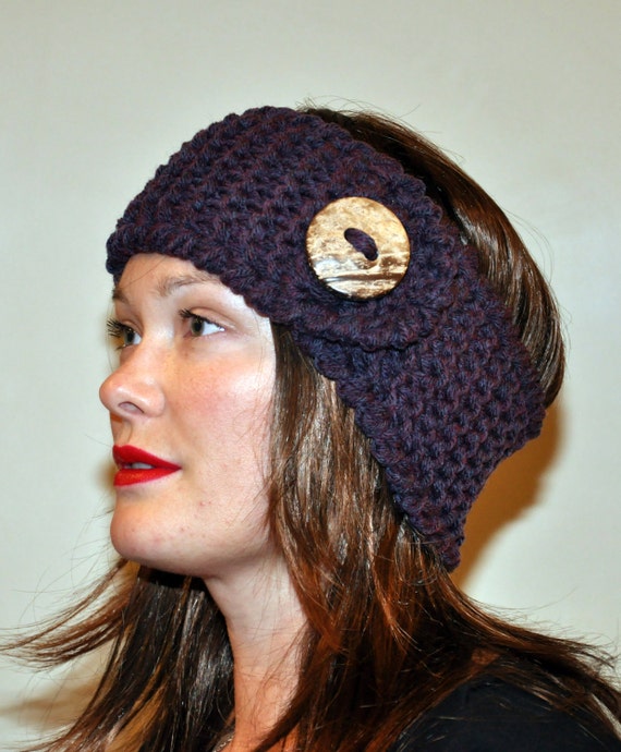 Download Crochet Ear warmer Headband Head wrap CHOOSE COLOR Warm Winter