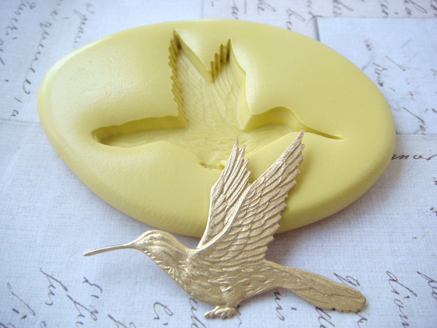 hummingbird flexible silicone mold push mold polymer clay hummingbird flexible silicone mold push mold polymer clay