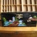 Reserved for Meaghan Vintage Jewelry Box Chinoiserie Black Lacquer / Hollywood Regency Box