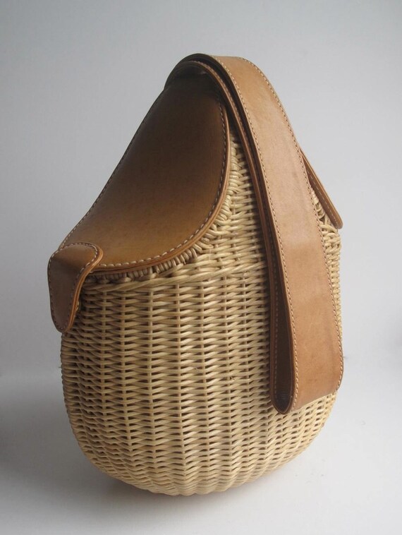 gucci wicker basket bag