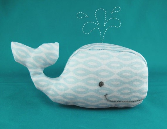 whale stuffie