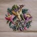 Vintage Bucilla Preworked Tapestry Needlepoint Chair Cushion - Pillow - Wall Hanging