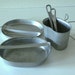 Vintage 1965 military mess kit