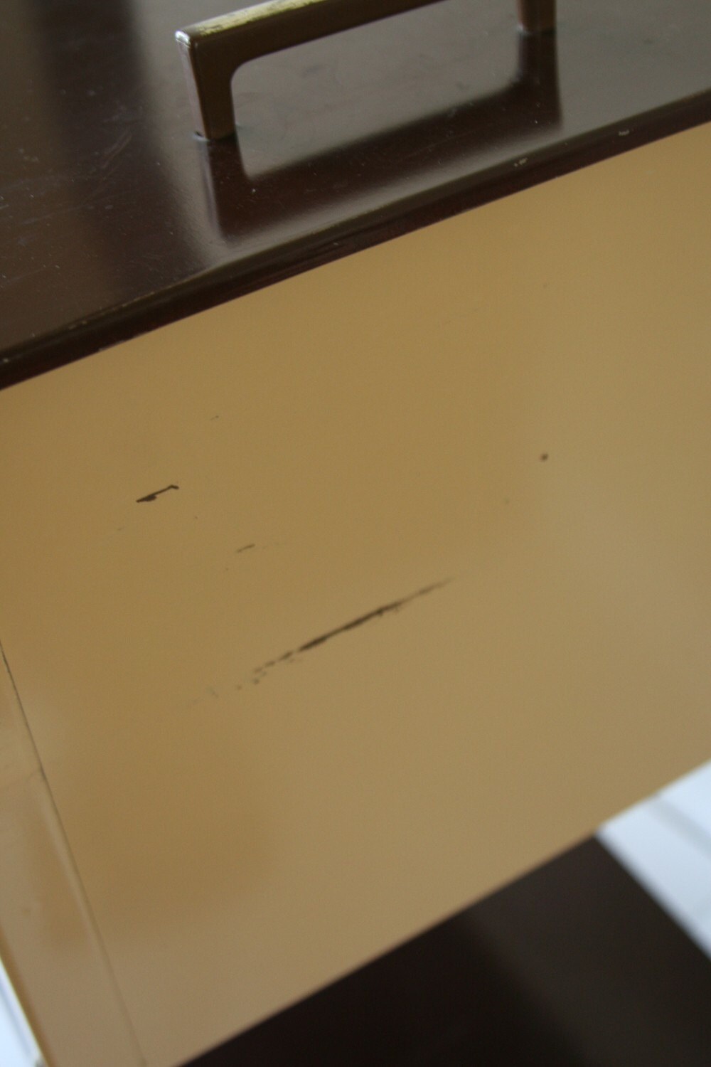 vintage rolling metal file