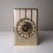 Telephone Number Directory Organizer Keeper Gold Retro Rotary Dial Telephone Address Book
