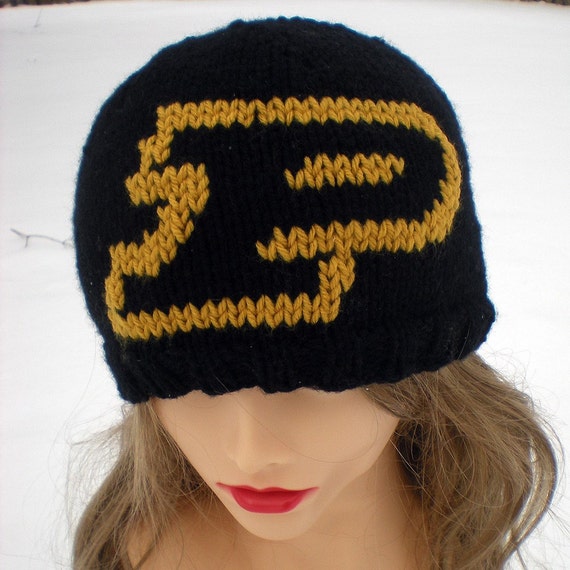 Purdue Knit Beanie Hat Purdue University Boilermakers Black