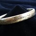 Vintage Gold Filled Bangle Bracelet Hinged Etched