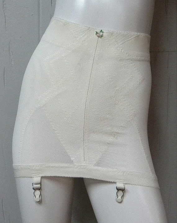 1960s Vintage Playtex Double Diamonds High Waist Open Bottom