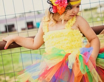 Girls 1st Birthday Tutus Rainbow Tutus for Children