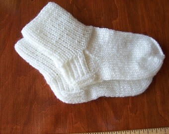 Custom Knitted Socks. Socks made to order in wool blend yarn.Custom Socks for the entire family.