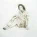 original technique drawing figurative woman OLGA portrait