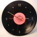 BRUCE SPRINGSTEEN Vinyl Record Wall Clock (Live 1975-1985 featuring Born To Run)