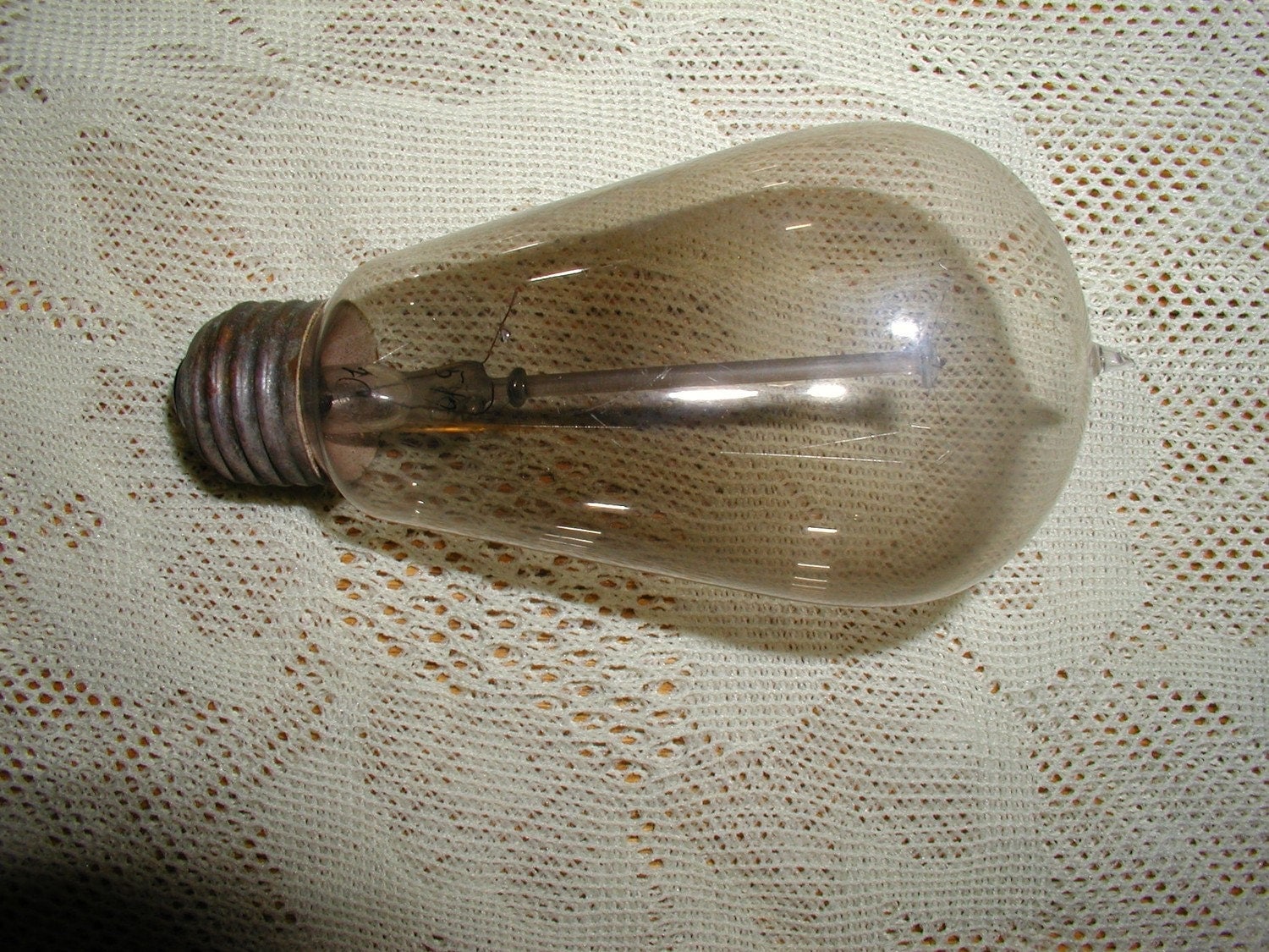 Vintage Historic Light Bulb 1920s