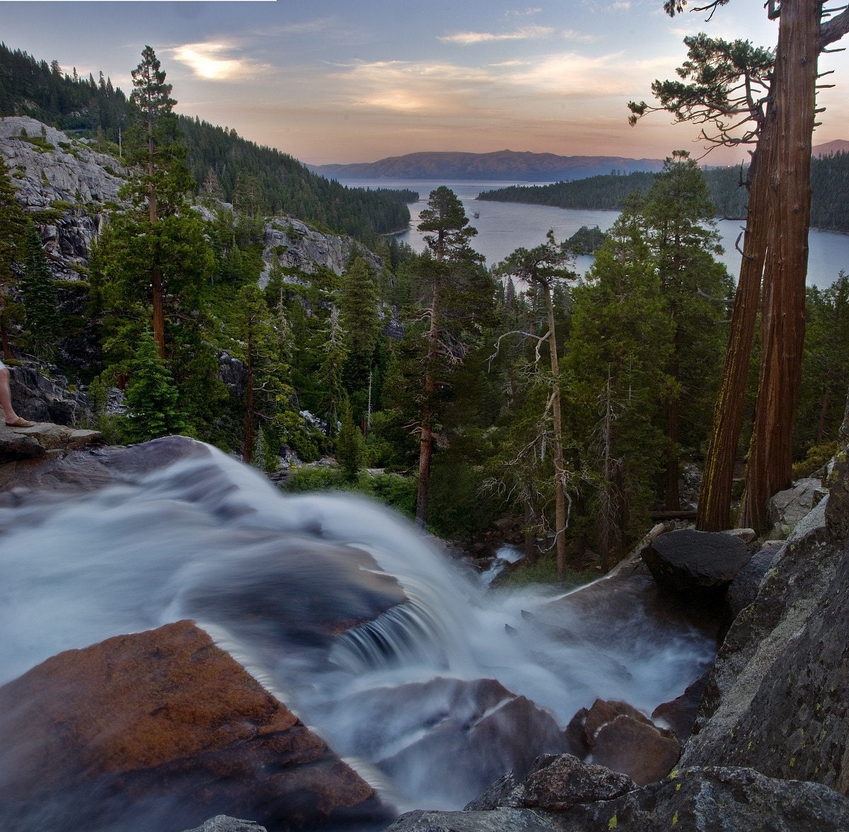 Eagle Falls Sunrise Photograph Lake Tahoe Fine Art image Eagle Falls Sunrise Photograph Lake Tahoe Fine Art image