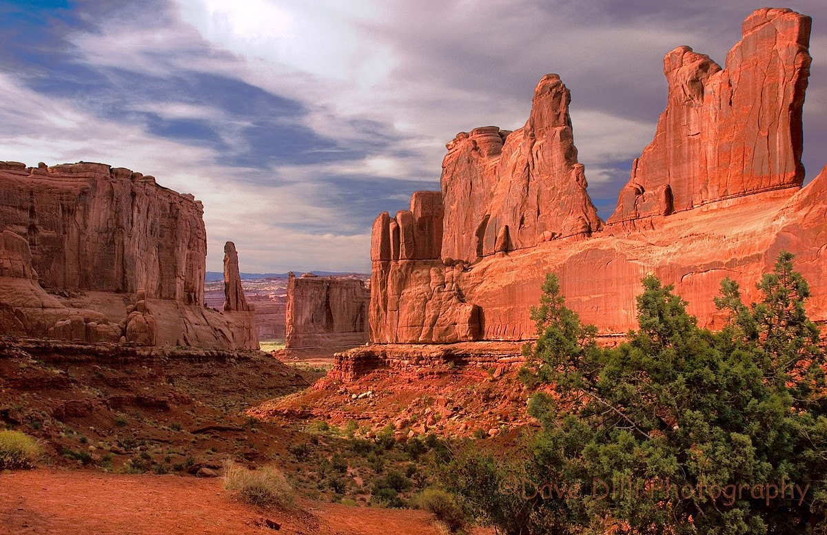 Items Similar To Photograph Arches National Red Rock Utah Colors